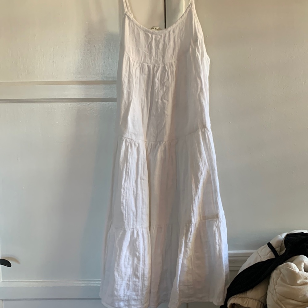 Cute summer country white dress